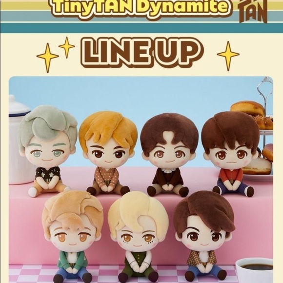 BTS TinyTan Dynamite Jin Plushie - Picture 2 of 2